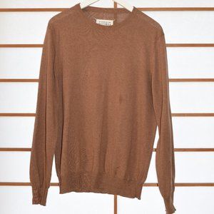 Martin Margiela Biege Sweater with Elbow Pads